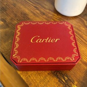 Cartier Love Silver Bracelet and Ring (with box)